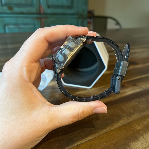 Casio Women’s Baby G Gray Resin Sport Watch - Picture 7 of 11